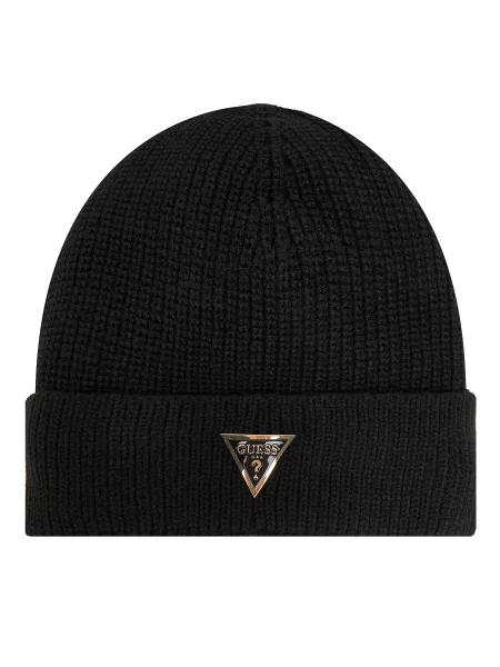 GUESS Σκούφος BEANIE' μαύρο