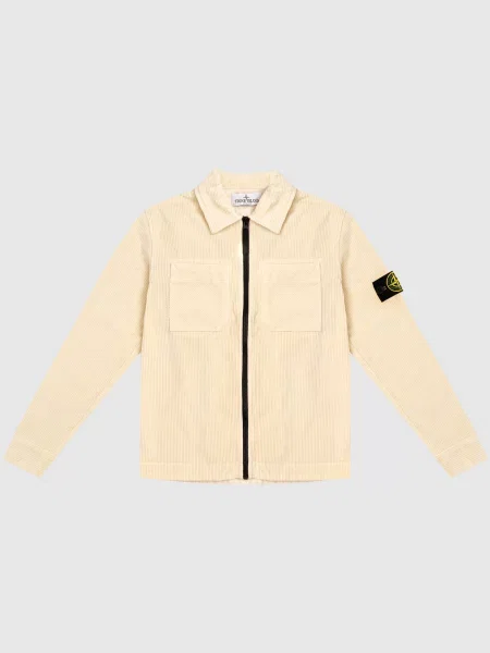 Детская куртка Stone Island желтая