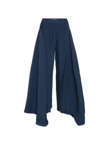 Pantaloni Henrik Vibskov albastru