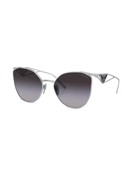 Saulės akiniai Prada Eyewear sidabrinė
