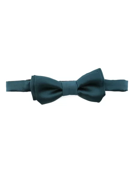 Cravată Paul Smith cu funde din satin albastru