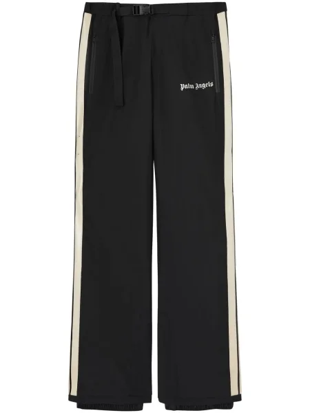 Pantaloni de schi Palm Angels cu imagine alergare negru