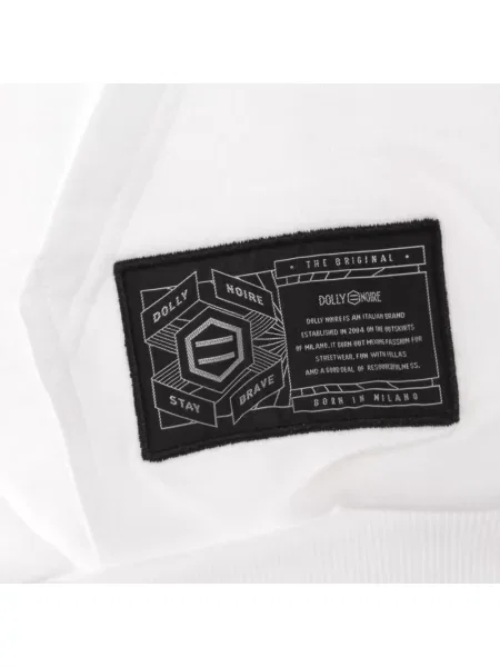 Bluza z kapturem Dolly Noire z kapturem biała
