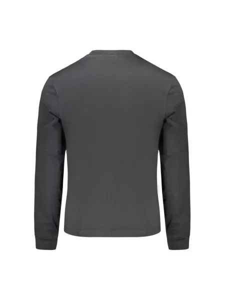 Napapijri Longsleeve S-Box Logo czarny