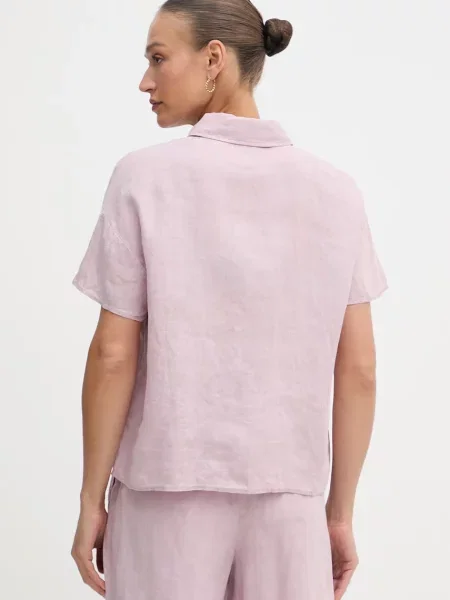 United Colors of Benetton блузка лляна