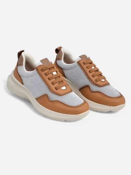 Sneakerși Resti alb
