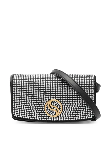 Geanta crossbody Stella Mccartney de cristal negru