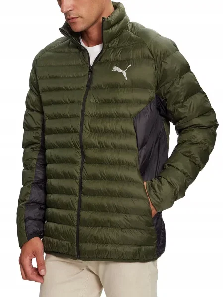 Kurtka pikowana Puma Packlite Primaloft zielona