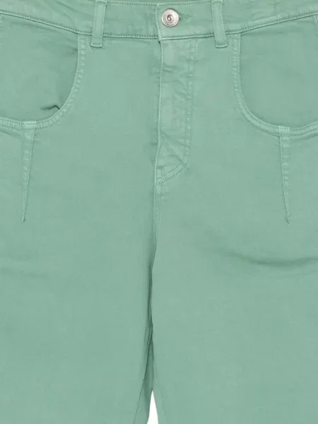 Blugi drepți Eleventy verde