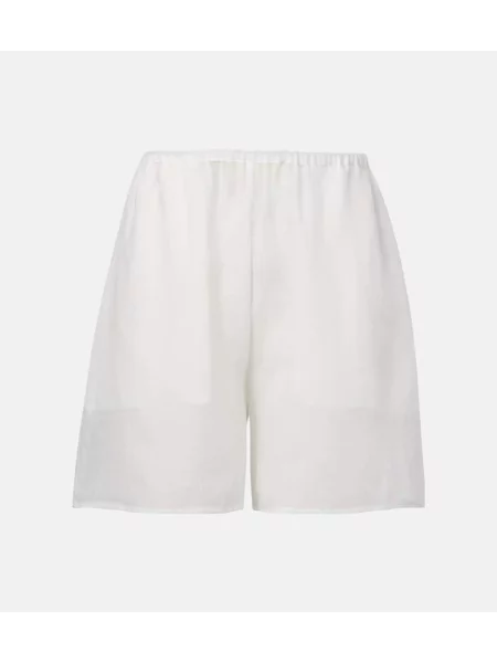 Pantaloni scurți Toteme alb