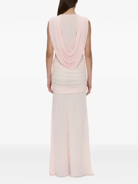 Decora rochie maxi Christopher Esber roz