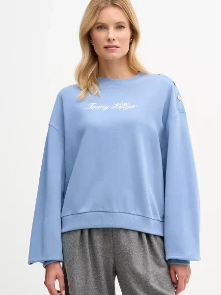 Tommy Hilfiger bluza z nadrukiem niebieski