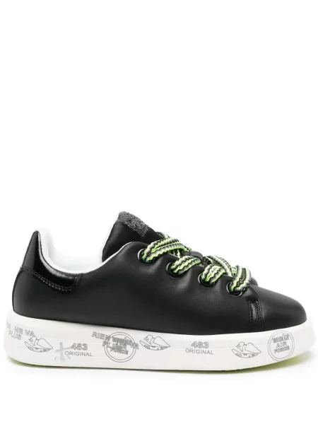 Sneakerși Premiata din piele negru