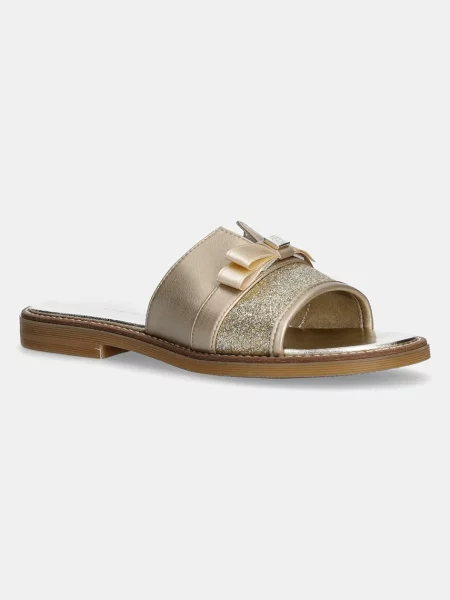 Natikači Tommy Hilfiger Sandal S Zlata
