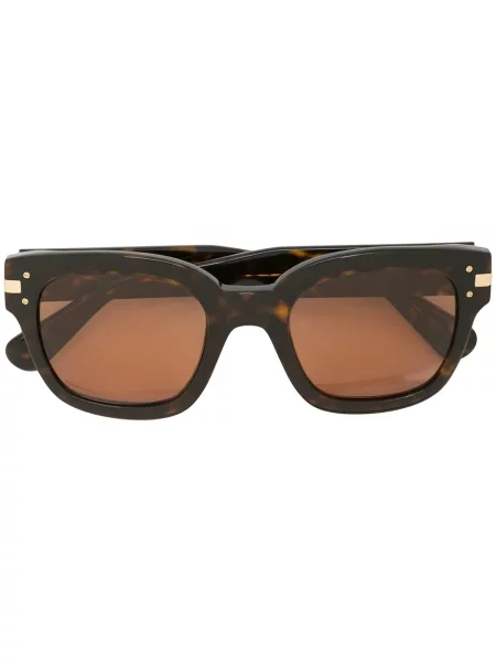 Čtvercové sluneční brýle Amiri hnědé