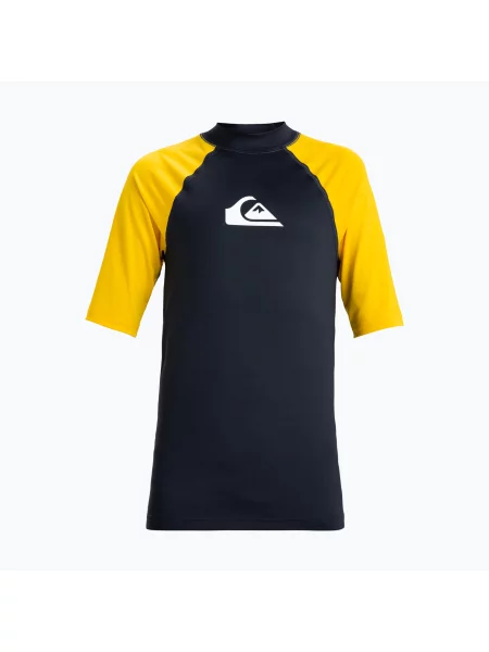 Tricou de înot pentru copii Quiksilver Everyday dark navy/solar power marină
