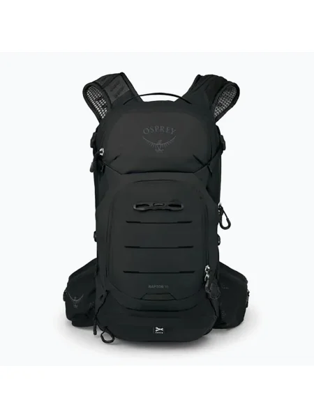 Osprey Raptor 14 kerékpáros hátizsák + 25 literes tartály fekete. Méret: 14 l fekete