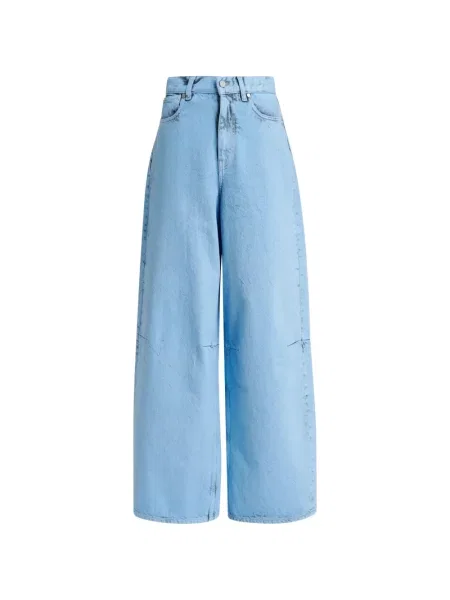 Blugi cu picior larg Essentiel Antwerp albastru