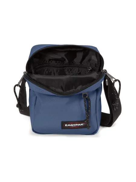 EASTPAK Geantă de umăr The One albastru porumbel / roșu / negru alb