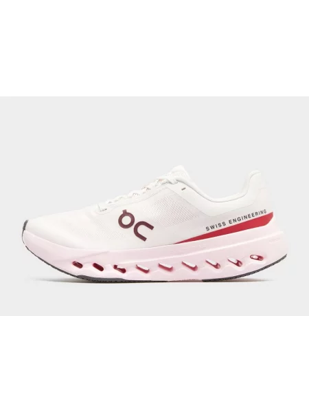 Běžecké boty On Cloudsurfer Next peony/ivory bílé