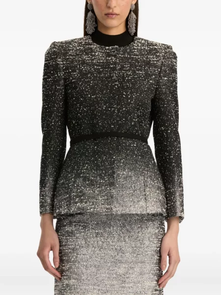 Geacă Oscar De La Renta negru