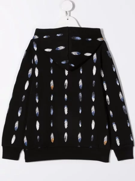 Bluza z kapturem dziecięca County Of Milan czarna