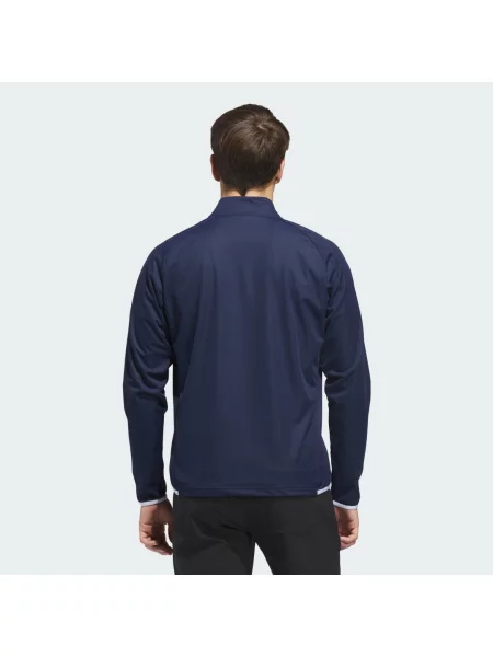 BLUZA DURABLE WATER REPELLENT WIND QUARTER-ZIP biała