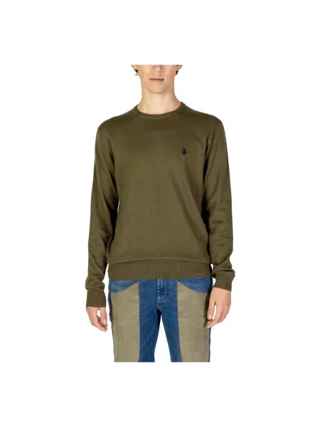 Sweter U.s Polo Assn. z długim rękawem zielony