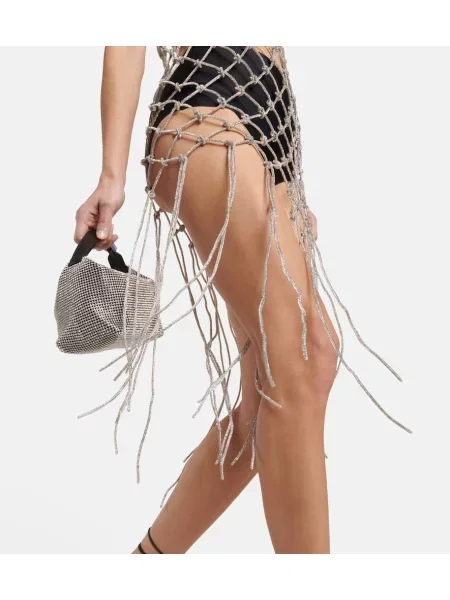 Rochie Giuseppe Di Morabito de cristal argintiu