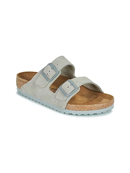 Natikači Birkenstock kamni siva