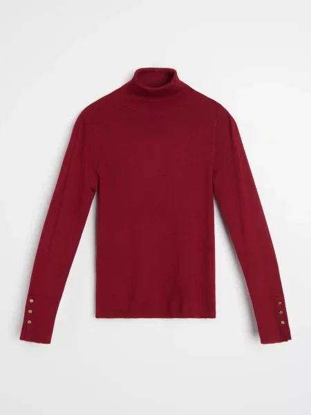 Водолазка бордовий