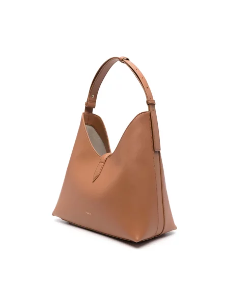 Torebka Furla skórzana brązowa