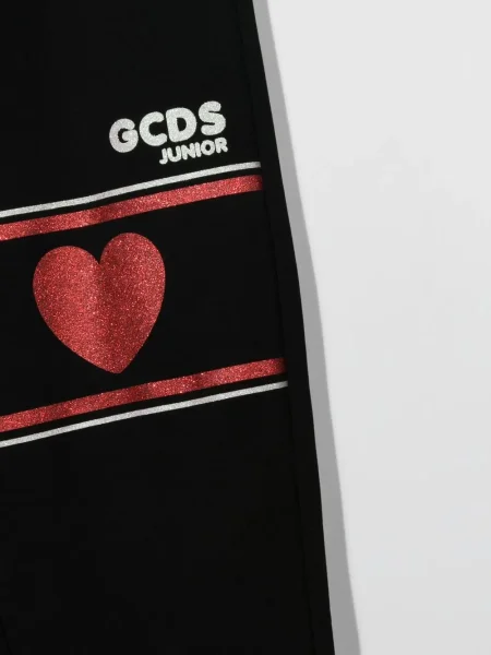 Spodnie dresowe dziecięce Gcds czarne