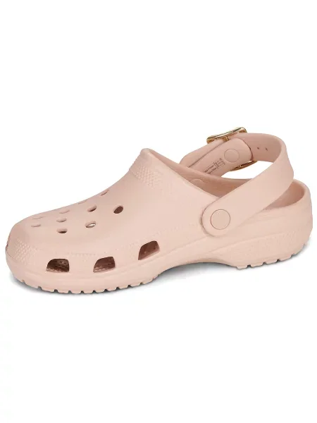 Pantofi Crocs cu cataramă clasici bej