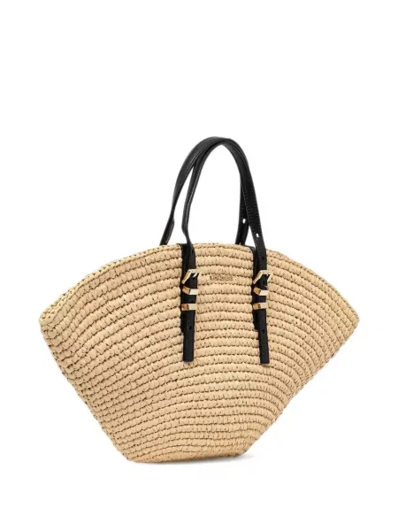 Pantaloni Michael Michael Kors din piele cu imagine cu model leopard roz