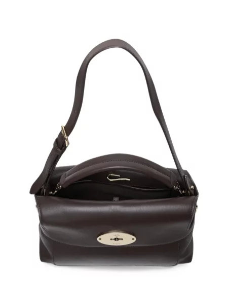 Geantă shopper Mulberry din piele maro