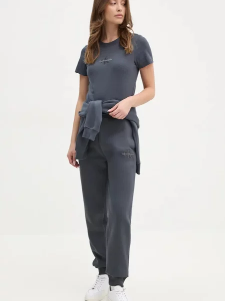 Calvin Klein Jeans tričko šedé