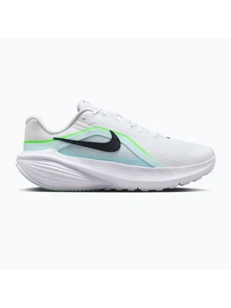 Běžecké boty Nike Downshifter 14 white/glacier blue/green strike/black bílé