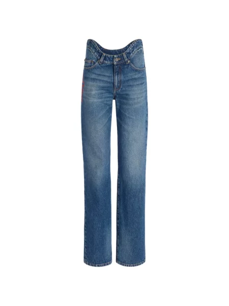 Pantaloni Jean Paul Gaultier albastru