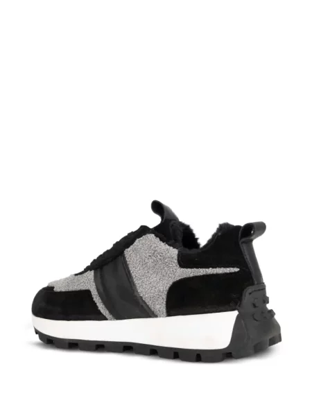 Báránybőr sneaker Sergio Moretti Firenze fekete