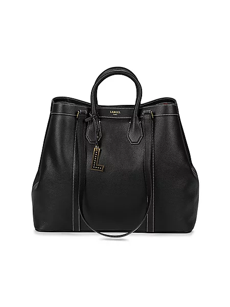 Shopper torbica Lancel črna