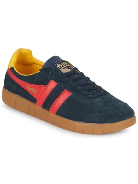 Sneakerși Gola din piele de căprioară