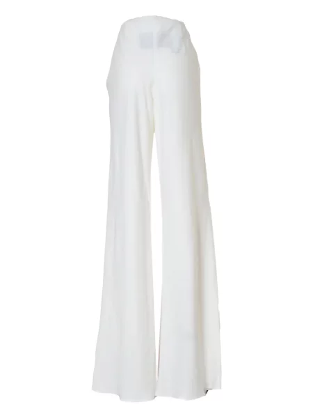 Pantaloni Alberta Ferretti de in alb