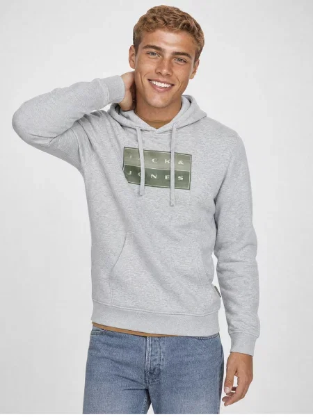 Majica Jack & Jones siva