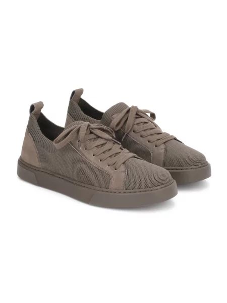 Sneakersy Kazar skórzane szare