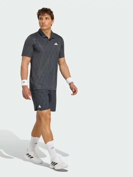 Спортивні шорти adidas комбінований верх сірий