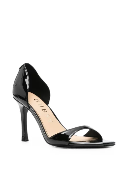 Sandale Guess cu vârf deschis negru