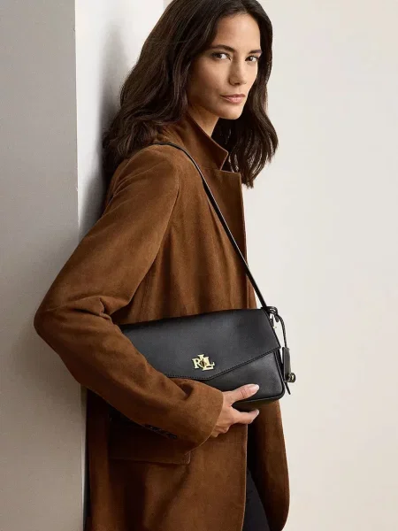 Lauren Ralph Lauren сумка крос-боді шкіряна