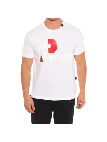 Tricou sport Philipp Plein Sport alb