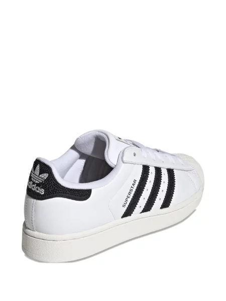Szorty Adidas w paski białe